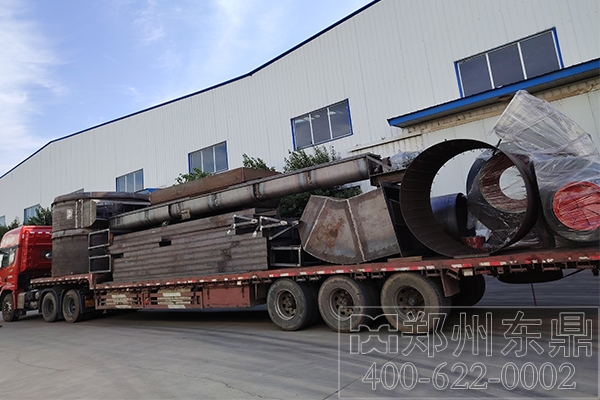 內(nèi)蒙古煤泥烘干機(jī)裝車(chē)發(fā)貨