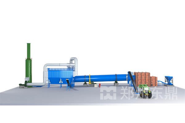 環(huán)保煤泥烘干機生產線