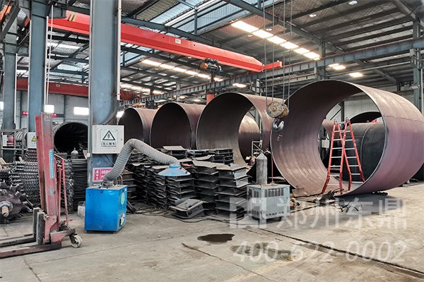 東鼎蘭炭烘干機(jī)廠家生產(chǎn)制造車(chē)間