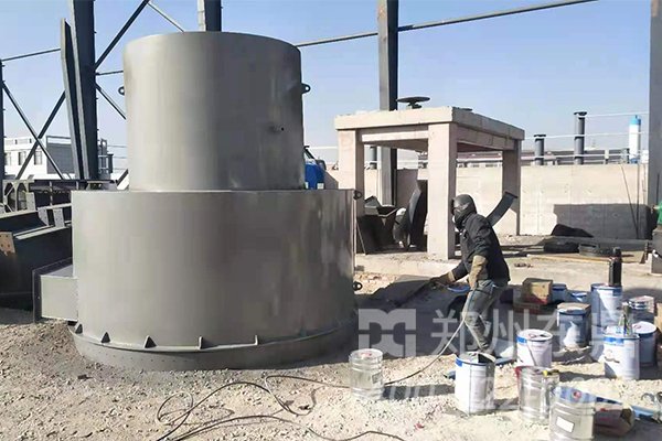內(nèi)蒙古準(zhǔn)格爾旗煤泥烘干機設(shè)備安裝現(xiàn)場實拍